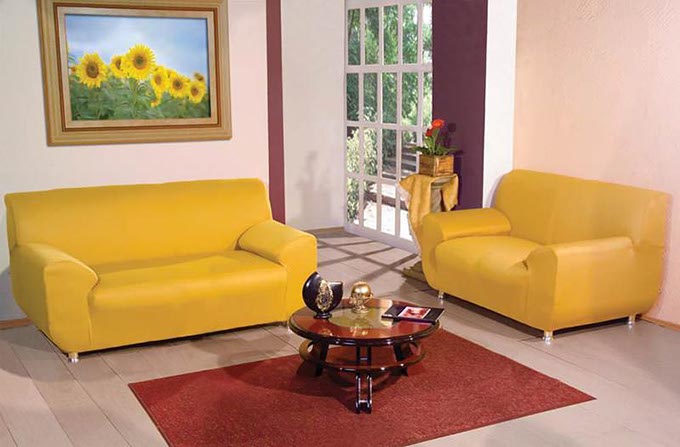 Real capa para sofa em malha - WMenegatti